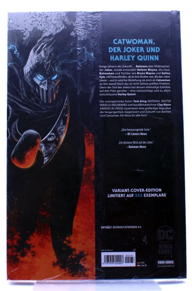 DC Black Label Comic Batman/Catwoman Band 2: auf 555 Exemplare limitierte Variant-Cover von Panini